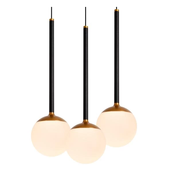 Lucide Premium CALINA - Pendant light - LED Dim. - 12x7,7W 2700K - Black - detail 2